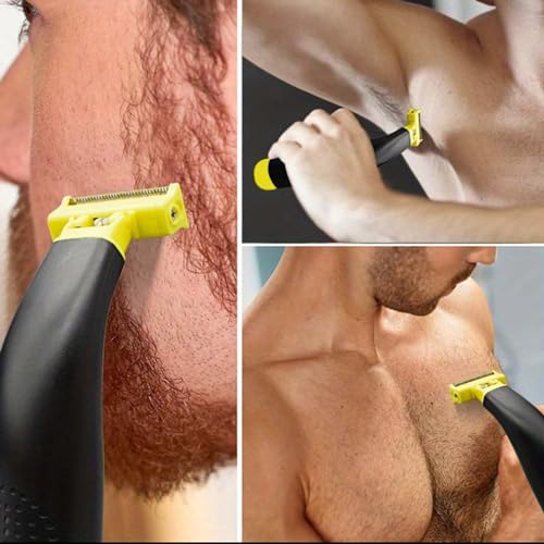 2024 Rechargeable Shaver Hair Trimmer Electric Nose Professional Men Beard Haircut Cutting Machine Styling Tool Personal-Care Appliance-Cordless Shaver Wet/Dry Shave Facial-Hair Remover