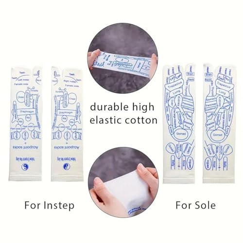 Reflexology Socks Set，Reflexology Socks with Tools,Reflexology Socks with Trigger Point Massage Tool，Acupressure Reflexology Foot Massage Socks (Men,1pairs-Green)