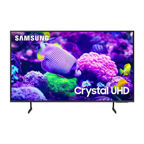 SAMSUNG 55-Inch Class Crystal UHD 4K DU7200 Series HDR Smart TV w/Object Tracking Sound Lite, PurColor, Motion Xcelerator, Mega Contrast, Q-Symphony, Alexa Built-in (UN55DU7200, 2024 Model)