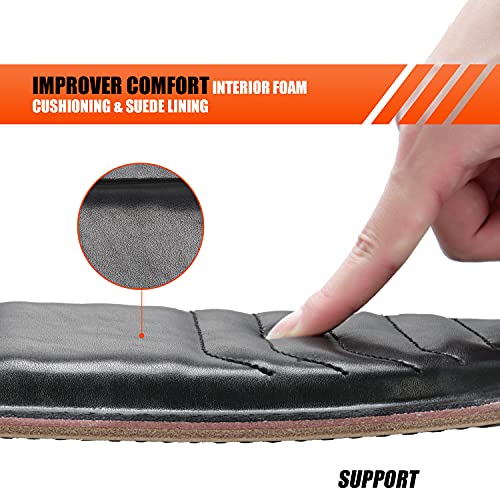 Genuine Leather Weight Lifting Belt for Men Gym Weight Belt Lumbar Back Support Powerlifting Weightlifting Heavy Duty Workout Training Strength Training Equipment