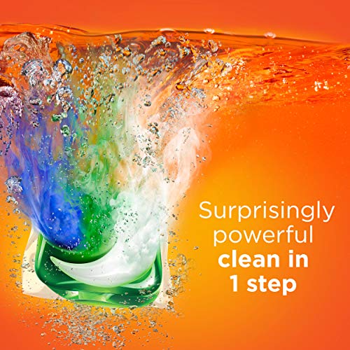 Tide Hygienic Clean Heavy 10x Duty Power PODS Laundry Detergent Pacs Original 63 count For Visible and Invisible Dirt (Pack of 1)