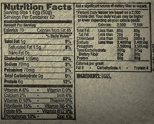 365 by Whole Foods Market, Cage-Free Large Brown Grade A Eggs, 12 Count (Pack of 1)
