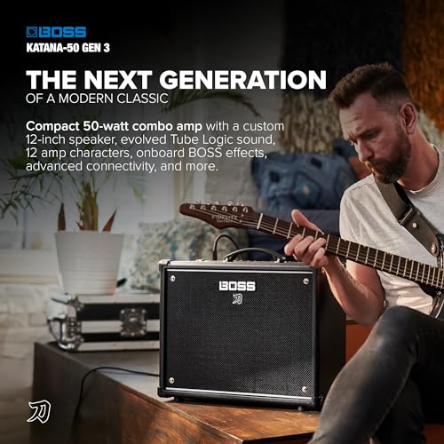 Boss Katana-50 Gen 3 50-watt 1 x 12-inch Combo Amplifier