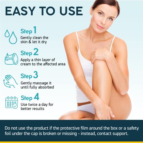 NUVADERMIS Urea Cream 40 Percent for Feet - 40% Urea Foot Repair Lotion - Maximum Strength For Dry Cracked Heels - 2% Salicylic Acid, Shea Butter, Tea Tree Oil, Vitamin E - 5.29 oz Jar