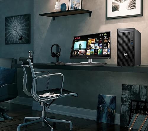 Dell Optiplex 5000 Desktop Computer, Intel i9-12900K, 64GB RAM, 2TB NVMe SSD, Radeon RX 640 4GB Graphics, 3-Monitor Support, Mini-DisplayPort, HDMI, DVDRW, Wi-Fi, BT, USB-C, Windows 11 Pro, Black