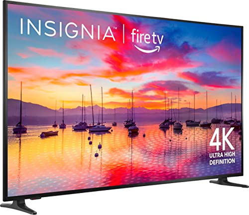 INSIGNIA 70-inch Class F30 Series LED 4K UHD Smart Fire TV with Alexa Voice Remote (NS-70F301NA23, 2022 Model)