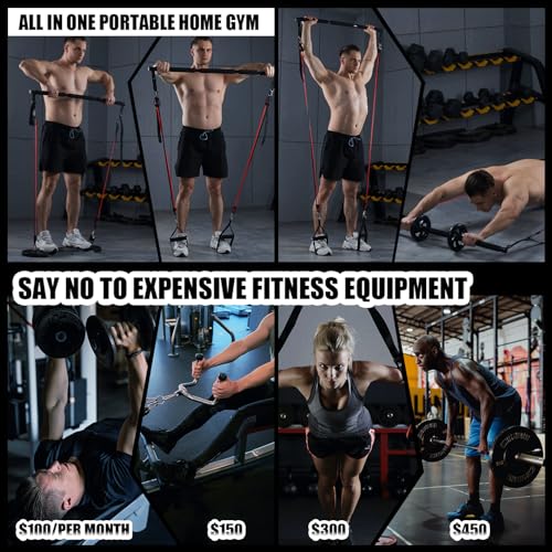 Upgraded Push Up Board, Portable Foldable 20 in 1 Push Up Bar Fitness, Pushups Handles for Floor,Strength Training Equipment at Home Gym
