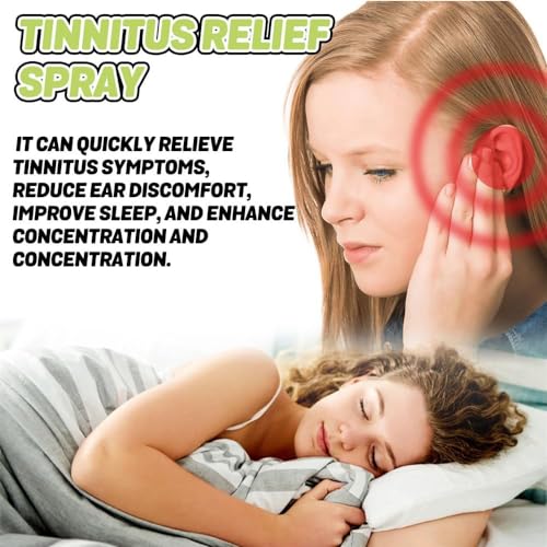 Brianelle Auridrip Tinnitus Relief Spray, Tinnitus Relief for Ringing Ears, Echo Ease Tinnitus Inhaler, Tinnitus Relief Spray (3PCS)
