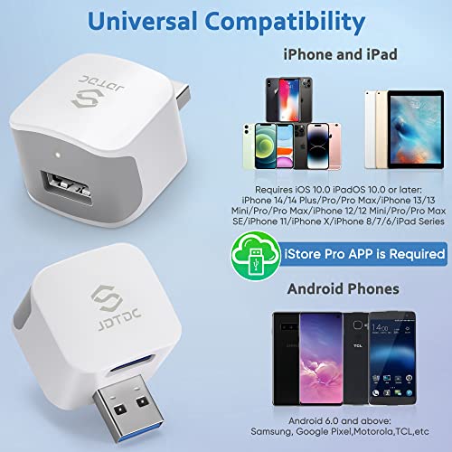 Data-Cube-Photo-Stick 128GB Auto-Photo-Backup-Storage Photo-and-Video-Backup-Storage-Device Data-Cube-for-iPhone Android Photo-Backup iPhone-Photo-Backup-Stick Ultimate-Backup-for-Photo-and-Data