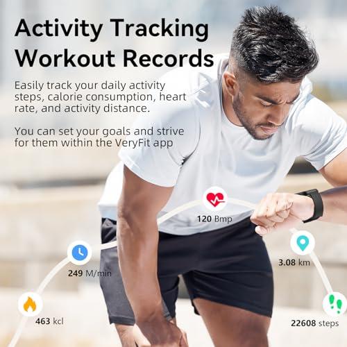 Gydom Smart Watch for Men - Answer/Dial Call & Alexa Built-in, 1.8" Touch Screen Fitness Watch with Heart Rate SpO2 Sleep Monitor, 100 Sports Modes, IP68 Waterproof Activity Tracker for iPhone Android