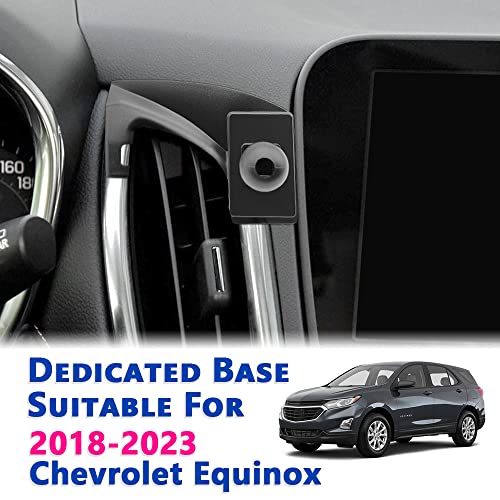 Car Phone Mount for 2018-2023 Chevrolet Equinox Chevy [Thick Case Friendly] Mobile Phone Holder Cell Navigation Bracket Air Vent Auto Accessories Cradles, All Phones