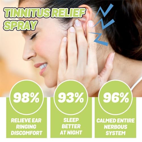 Brianelle Auridrip Tinnitus Relief Spray, Tinnitus Relief for Ringing Ears, Echo Ease Tinnitus Inhaler, Tinnitus Relief Spray (3PCS)