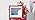 Frigidaire EFR840 Retro Mini Fridge with Freezer & Side Bottle Opener - Small 2 Door Refrigerator for Office Bar or College Dorm Room - 3.1 Cu Ft, Red