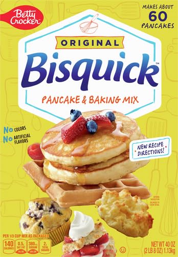 Betty Crocker Bisquick Original Pancake & Baking Mix, 40 oz.