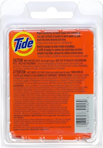 Tide Liquid Travel Sink Packets, 3-Count