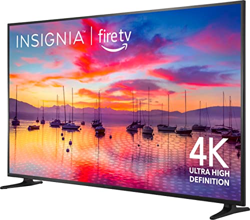 INSIGNIA 70-inch Class F30 Series LED 4K UHD Smart Fire TV with Alexa Voice Remote (NS-70F301NA23, 2022 Model)