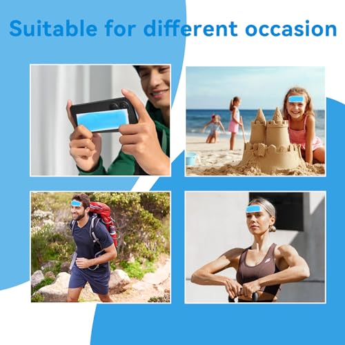 30Pcs Cooling Forehead Strips Relieve Headache, Hot Weather Cooling Gel Patches for Adults Cooling Gel Patches for Toothache Pain, Drowsiness