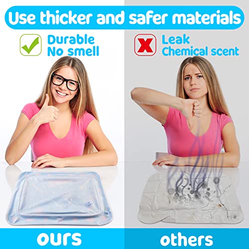 Tummy Time Water Mat 丨Water Play Mat for Babies Inflatable Tummy Time Water Play Mat for Infants and Toddlers 3 to 12 Months Promote Development Toys Cute Baby