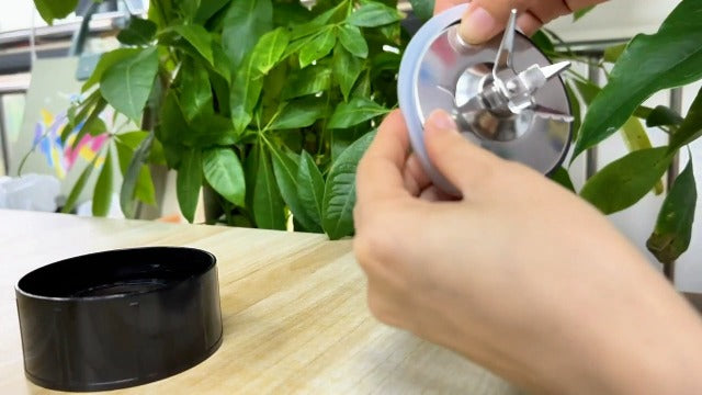 Smoothie Blender, 850 W Compact Personal Blender, Juice Blender Set Frozen Drinks, Shake, Sauces & More, 2 * 20 Oz To-Go Cups, 2*Spout-Lids, Silver