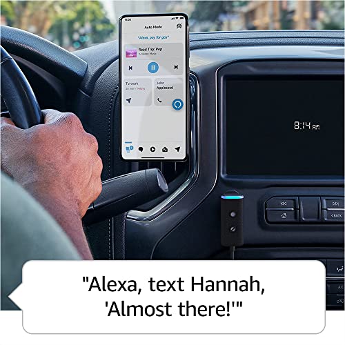 Echo Auto (2nd Gen, 2022 release) | Add Alexa to your car