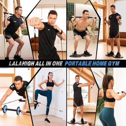 Upgraded Push Up Board: Multi-Functional Push Up Bar with Resistance Bands, Portable Home Gym, Strength Training Equipment, Push Up Handles for Perfect Pushups, Home Fitness for Men and Women