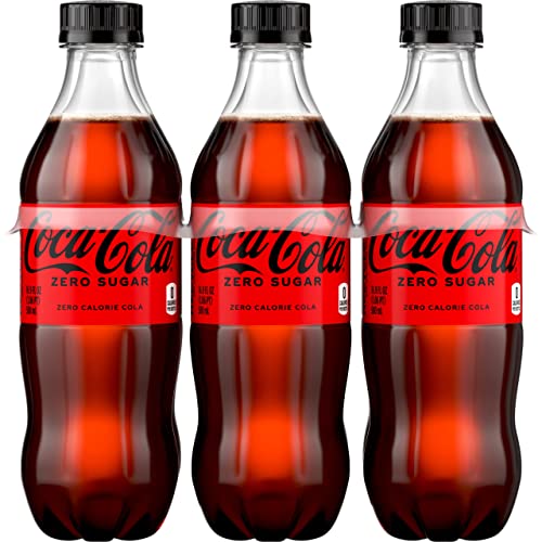 Coke Zero Sugar Diet Soda Soft Drink, 16.9 fl oz, 6 Pack
