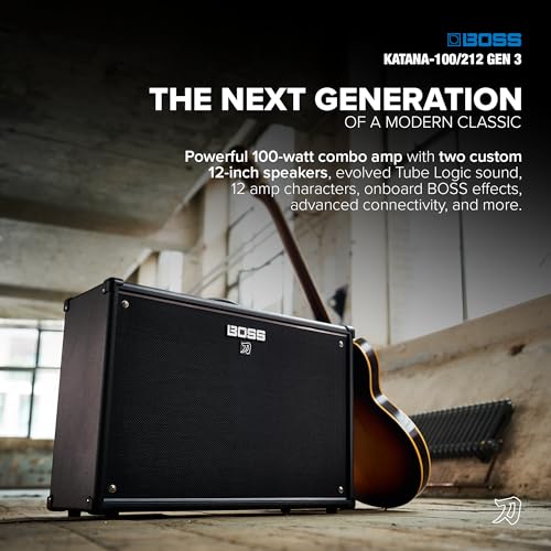 Boss Katana-100/212 Gen 3 100-watt 2 x 12-inch Combo Amplifier