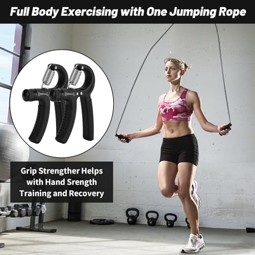 Push Up Board Workout Equipment Home Gym with Exercise Accessories Resistance Bands & Ab Roller Wheel & Pilates Bars - Portable Gym with Foldable Pushup Board - Exercise Equipment for Women & Men's Gift