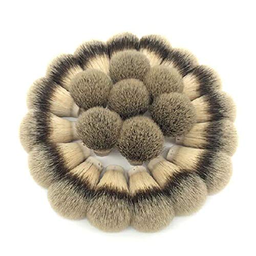 TRIPPER 2 Pcs Hair Nylon Shaving Brush Knot for Men Hair Removal Cutting Dust Men Beard Cleaning Appliance