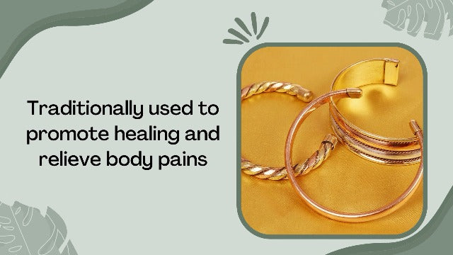 Touchstone Handcrafted Healing Copper Bracelet Hand Forged with Solid and High Gauge Tibetan Style Engraved Cuff Jewelry For Women Men