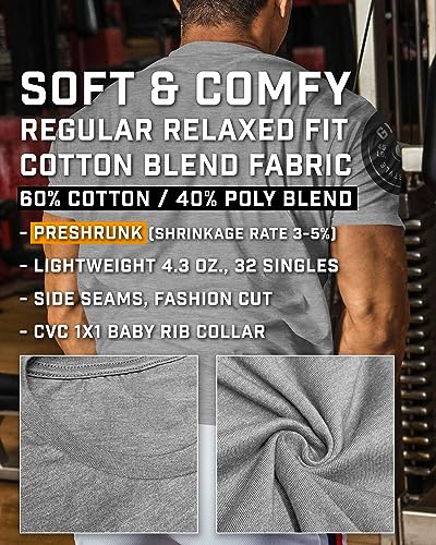 Lift Heavy Motivational Workout Shirts for Men Cool T-Shirt