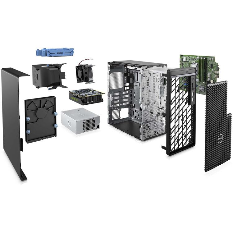 Dell Optiplex 5000 Desktop Computer, Intel i9-12900K, 64GB RAM, 2TB NVMe SSD, Radeon RX 640 4GB Graphics, 3-Monitor Support, Mini-DisplayPort, HDMI, DVDRW, Wi-Fi, BT, USB-C, Windows 11 Pro, Black