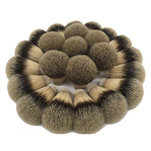 TRIPPER 2 Pcs Hair Nylon Shaving Brush Knot for Men Hair Removal Cutting Dust Men Beard Cleaning Appliance