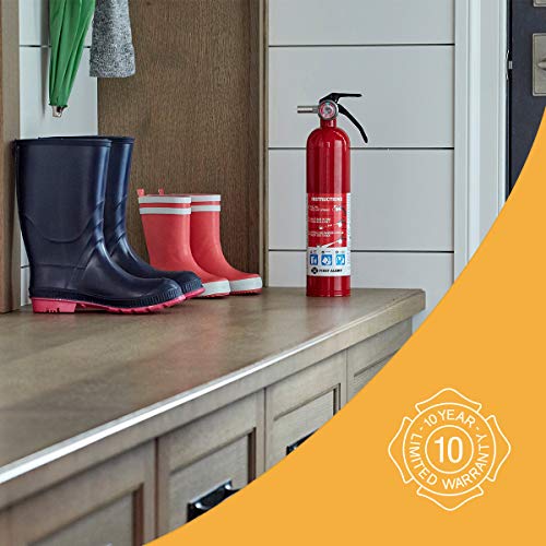 First Alert Home1-4, First Alert Standard Home Fire Extinguisher, Red 4pk