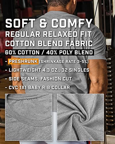 Lift Heavy Motivational Workout Shirts for Men Cool T-Shirt
