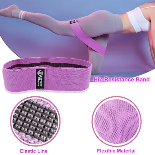 J Bryant Fitness Barbell Pad Kit with Ankle Straps for Cable Machine Resistance Hip Band for Booty Workout and Weight Lifting Straps, Thick Squat Pad with Bag for Hip-Thrusts, Squats, and Bench Press