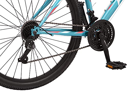 Pacific Cavern Youth/Adult Mountain Bike, 7 and 21 Speed Twist Shifter Options, 12-17.5-Inch Steel Frame