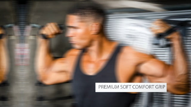 Core Prodigy Heavy Duty Exercise Handles - Grip Attachments for Cable Machine Pulleys, Gym Equipment, Resistance Bands, and Weight Lifting