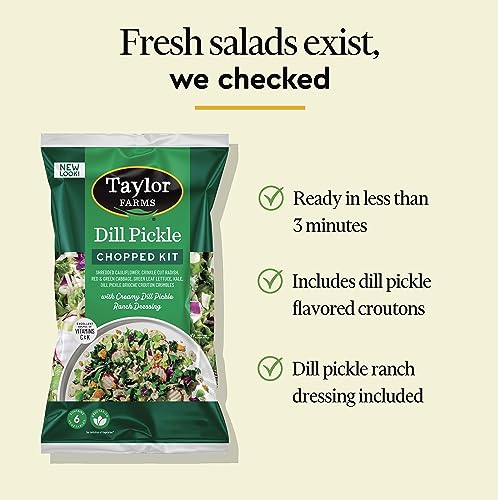 Taylor Farms Dill Pickle Chopped Salad Kit 11.75oz