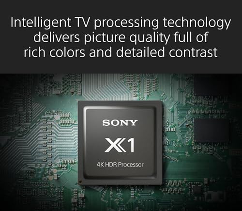 Sony 55 Inch 4K Ultra HD TV X85K Series: LED Smart Google TV with Dolby Vision HDR and Native 120HZ Refresh Rate KD55X85K- Latest Model, Black