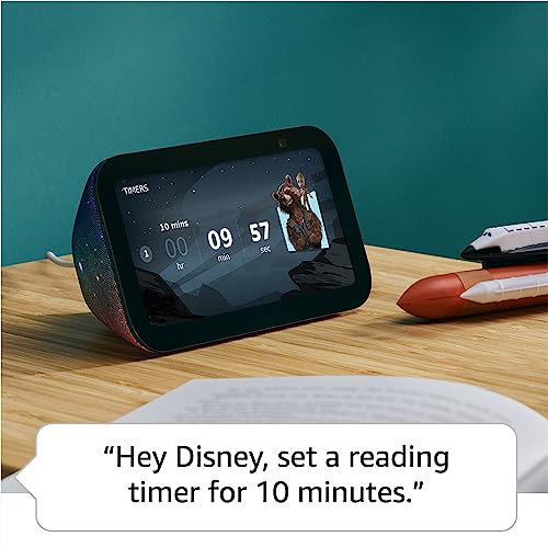 Echo Show 5 (3rd Gen, 2023 release) Kids | Designed for kids, with parental controls | Galaxy