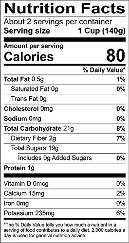 Amazon Fresh Brand, Cut Mango, 10 Oz