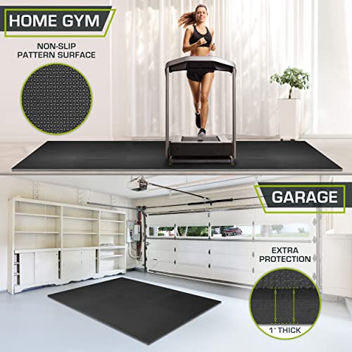 ProsourceFit Extra Thick Puzzle Exercise Mat, EVA Foam Interlocking Tiles for Protective, Cushioned Workout Flooring for Home and Gym Equipment