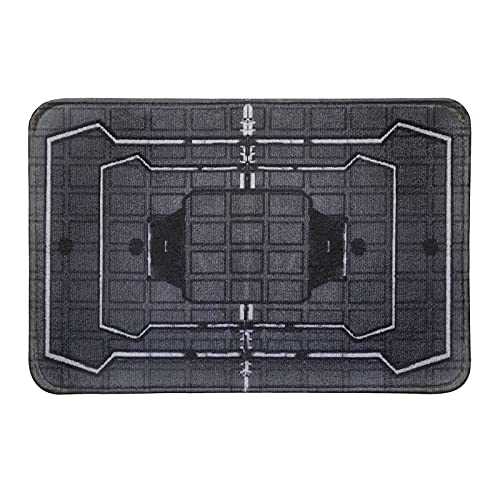 Frost Welcome Bath Mat Non-Slip Absorbent Velvet Bathroom Rug Carpet Rugs for Entrance Indoor Doormat Mats One Size