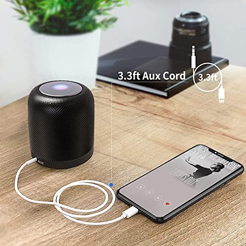 (Apple MFi Certified) iPhone AUX Cord for iPhone,Lightning to 1/8 Inch Audio Cable,3.3ft, Headphone Jack Adapter Male Aux Stereo Audio Cable Compatible for iPhone 14/13/12/11/XR/X/8/7 (White)