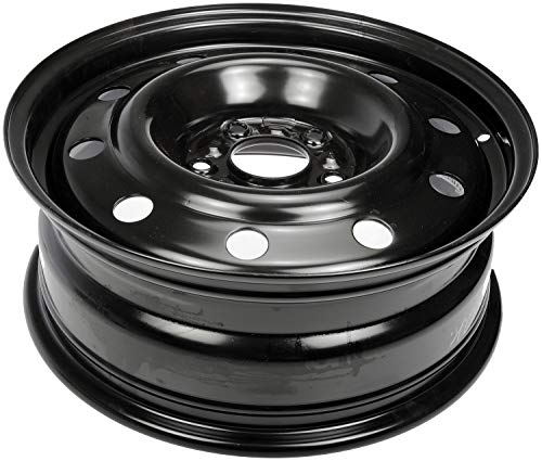 Dorman 939-243 17 x 6.5 In. Steel Wheel Compatible with Select Chrysler/Dodge Models, Black