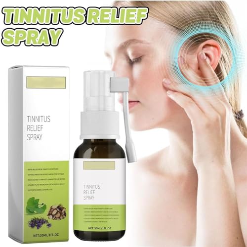 Brianelle Auridrip Tinnitus Relief Spray, Tinnitus Relief for Ringing Ears, Echo Ease Tinnitus Inhaler, Tinnitus Relief Spray (3PCS)