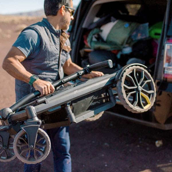 Veer Cruiser | Next Generation Stroller Wagon for Kids | The Feel and Safety of a Premium Stroller with The Fun of a Lightweight, Rugged Wagon | Push/Pull/Push-Along | Fully Collapsible