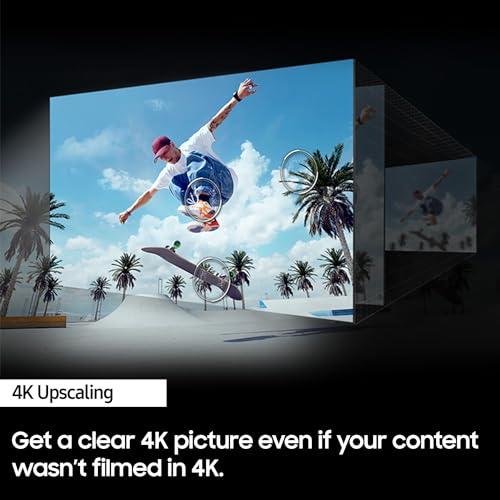 SAMSUNG 55-Inch Class Crystal UHD 4K DU7200 Series HDR Smart TV w/Object Tracking Sound Lite, PurColor, Motion Xcelerator, Mega Contrast, Q-Symphony, Alexa Built-in (UN55DU7200, 2024 Model)