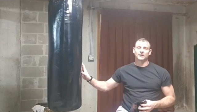 Punching Bag for Adults, 4FT PU Heavy Boxing Bag Set, Heavy Punching Bag with 12OZ Gloves for MMA Karate Kickboxing Boxing Muay Thai Training at Home or Gym - Unfilled Heavy Bag